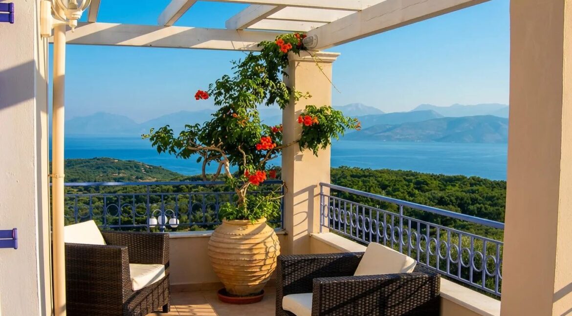 Luxury Sea-View Villa with Pool for Sale Kassiopi Corfu 11