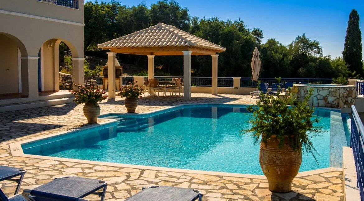 Luxury Sea-View Villa with Pool for Sale Kassiopi Corfu 12