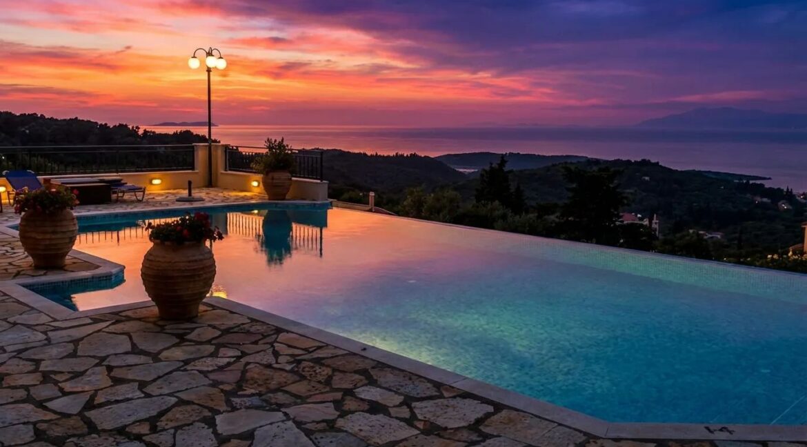 Luxury Sea-View Villa with Pool for Sale Kassiopi Corfu 6