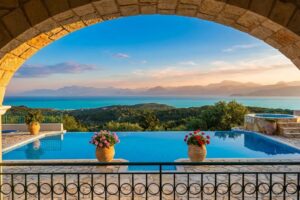 Luxury Sea-View Villa with Pool for Sale Kassiopi Corfu