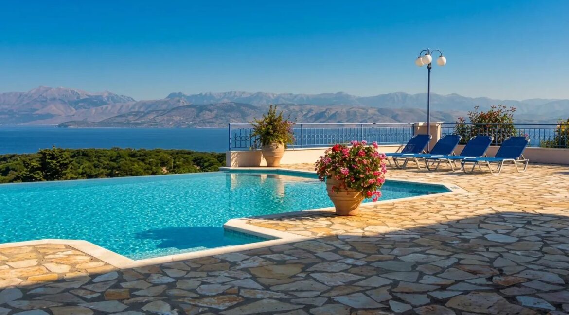 Luxury Sea-View Villa with Pool for Sale Kassiopi Corfu 9