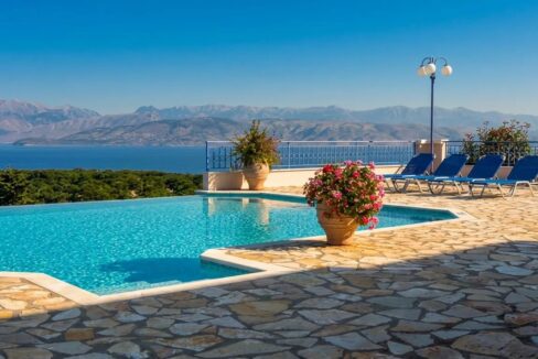 Luxury Sea-View Villa with Pool for Sale Kassiopi Corfu 9