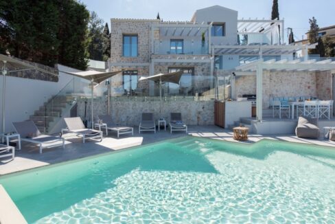 Luxury Villa in Corfu for sale with Private Beach Access
