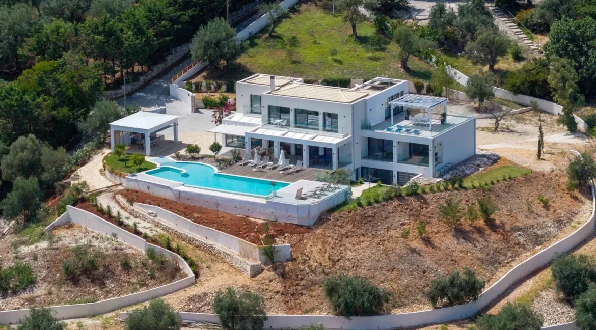 Sea-View Villa with Infinity Pool for Sale Avlaki Corfu 6