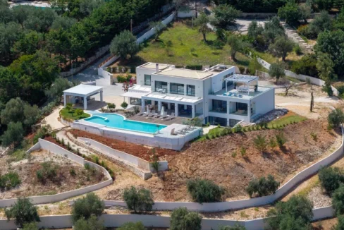 Sea-View Villa with Infinity Pool for Sale Avlaki Corfu 6