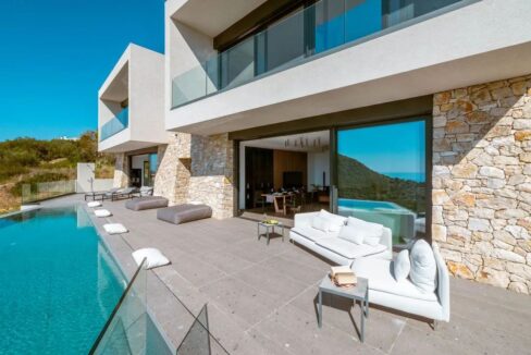 Two Luxury Sea-View Villas for Sale across Corfu Ionio,  Perdika 10