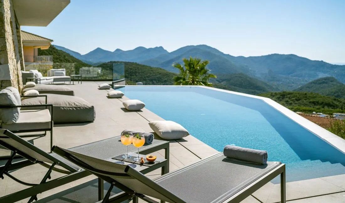 Two Luxury Sea-View Villas for Sale across Corfu Ionio,  Perdika 12