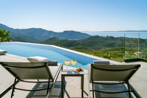 Two Luxury Sea-View Villas for Sale across Corfu Ionio,  Perdika 3