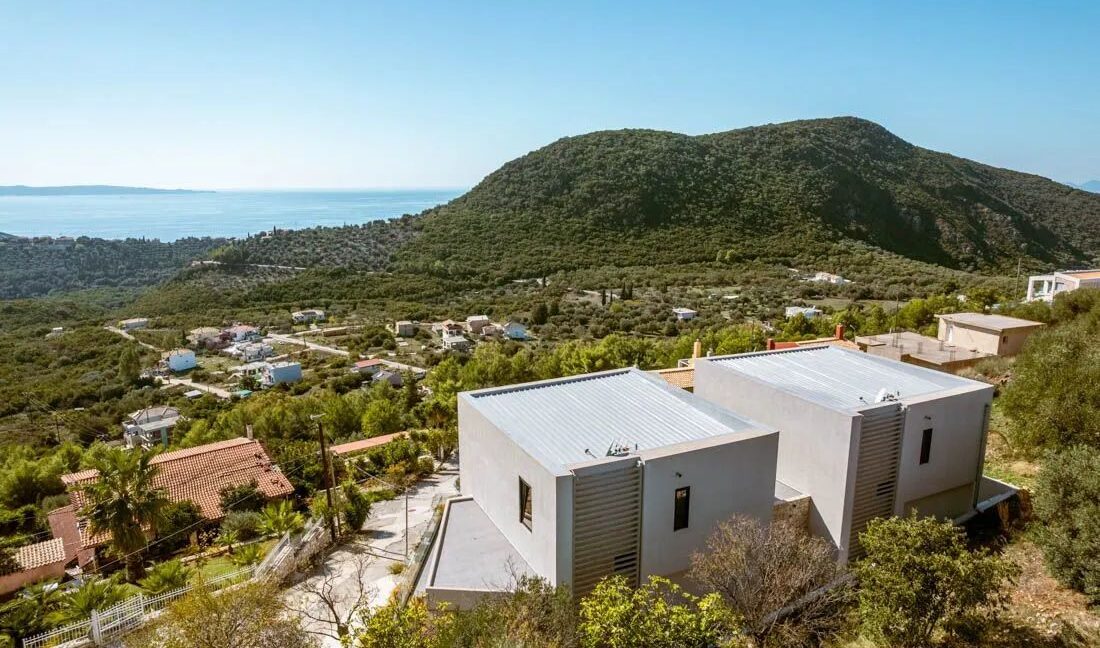 Two Luxury Sea-View Villas for Sale across Corfu Ionio,  Perdika 6