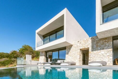Two Luxury Sea-View Villas for Sale across Corfu Ionio,  Perdika 9