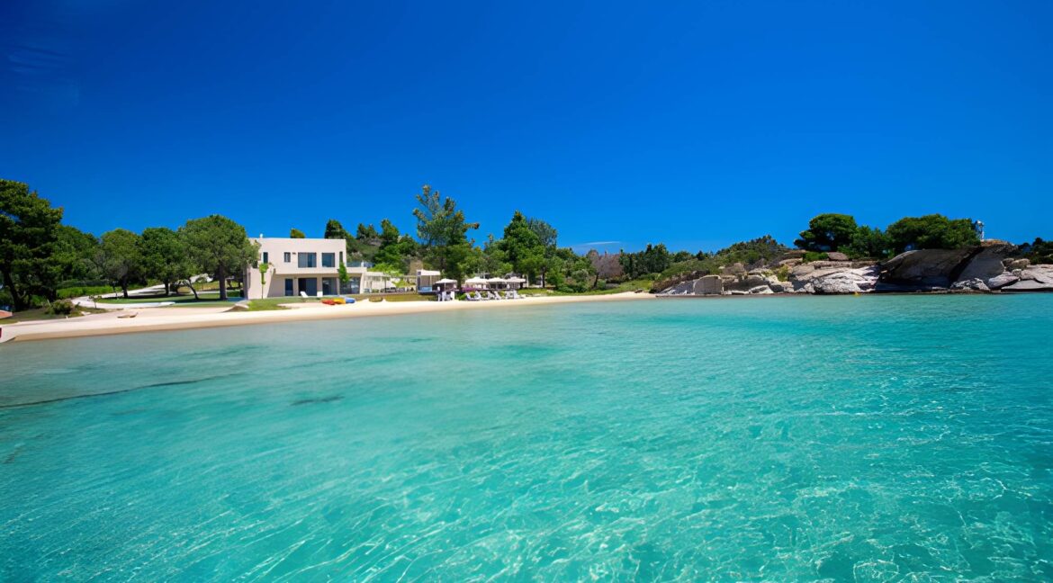 Ultra-Rare Beachfront Villa for sale on Diaporos Island Halkidiki 2
