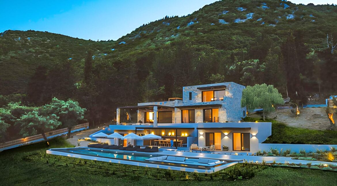 NEW villa with swimming pool for sale in Lefkada, Nidri 14