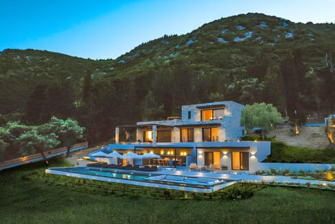 NEW villa with swimming pool for sale in Lefkada, Nidri 14
