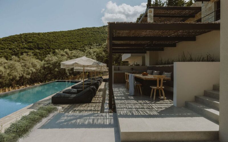 NEW villa with swimming pool for sale in Lefkada, Nidri
