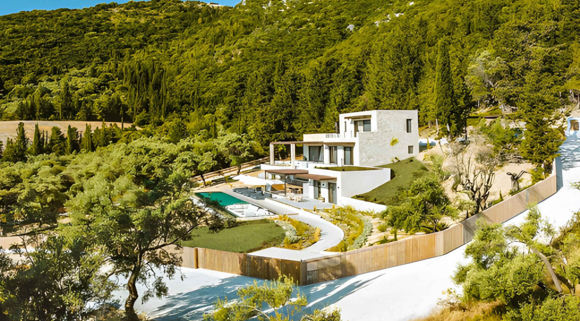NEW villa with swimming pool for sale in Lefkada, Nidri 21