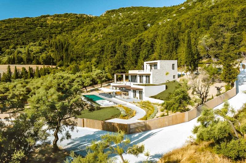 NEW villa with swimming pool for sale in Lefkada, Nidri