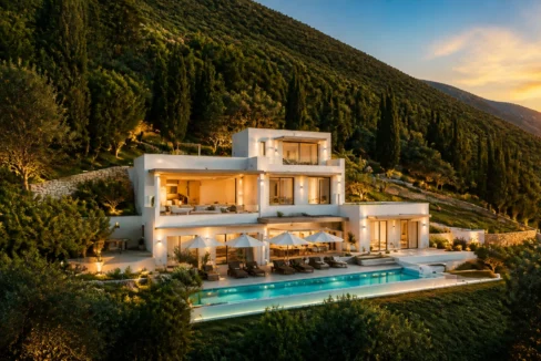 NEW villa with swimming pool for sale in Lefkada, Nidri 3