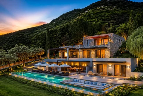 NEW villa with swimming pool for sale in Lefkada, Nidri 7