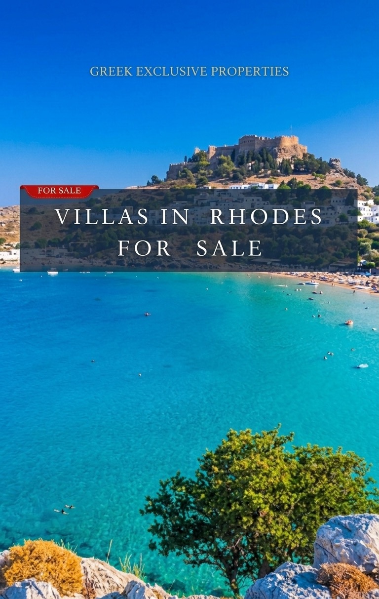 Properties Rhodes Greece, Villas for sale Rhodes, Real Estate Rhodes, Houses for sale Rhodes