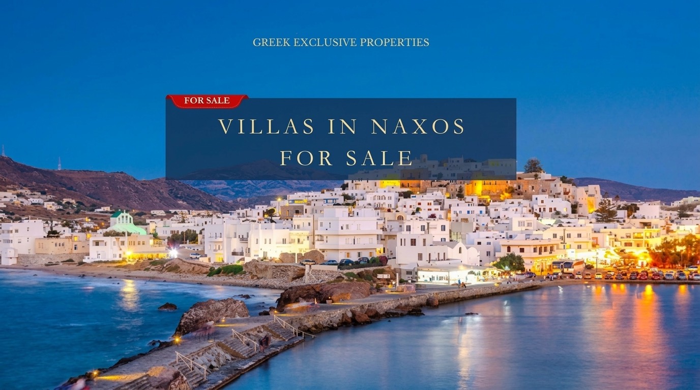 Properties in Naxos Greece, Villas for sale in Naxos, Houses for Sale Naxos, Real Estate Cyclades