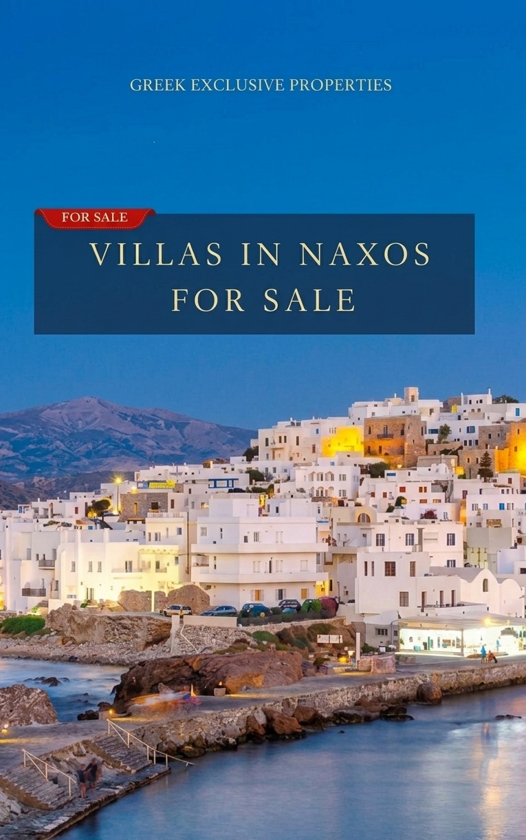 Properties in Naxos Greece, Villas for sale in Naxos, Houses for Sale Naxos, Real Estate Cyclades