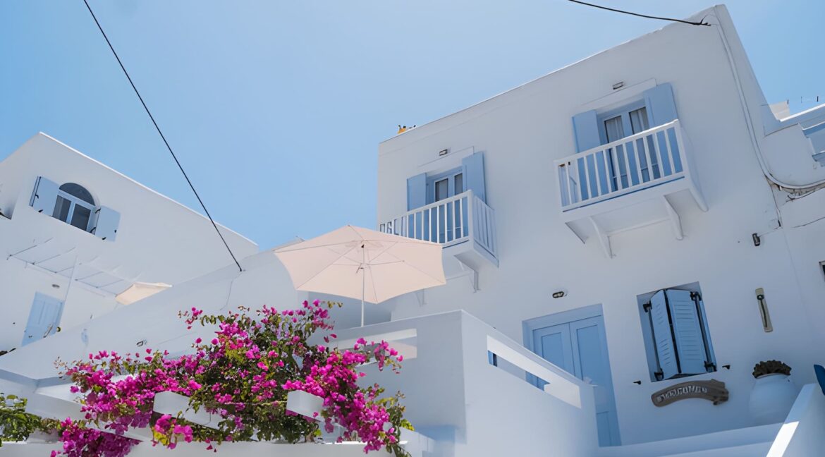 Seafront Hotel for Sale in Mylopotas Ios 1