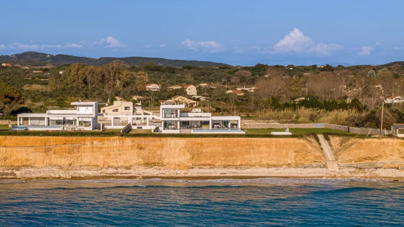 Seafront Villa for sale Corfu Greece