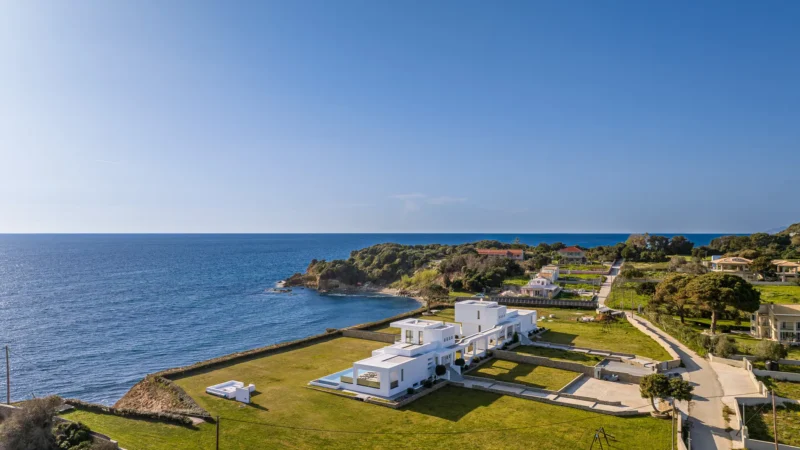 Seafront Villa for sale Corfu Greece