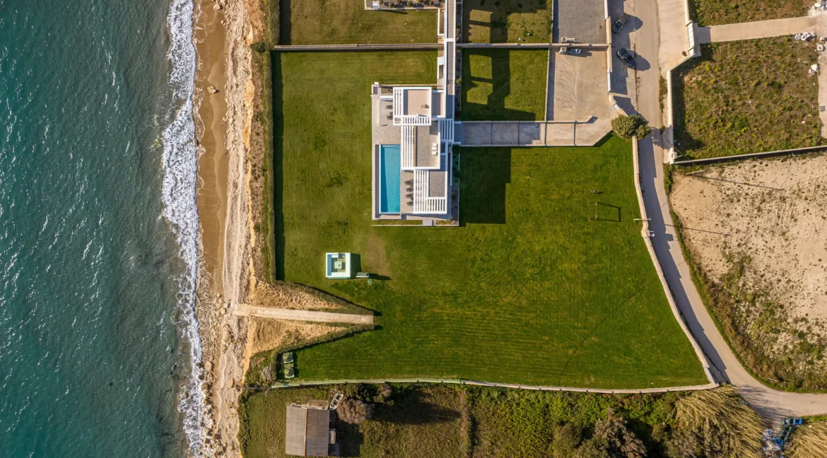 Seafront Villa for sale Corfu Greece 8