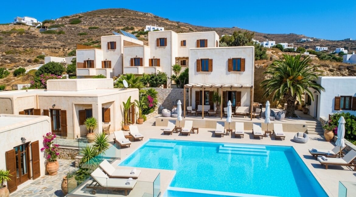 Seaside Hotel for Sale in Ios, Koumbara 1