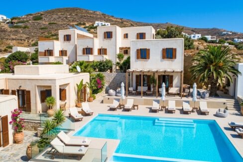 Seaside Hotel for Sale in Ios, Koumbara 1