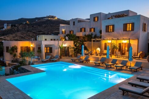 Seaside Hotel for Sale in Ios, Koumbara 3
