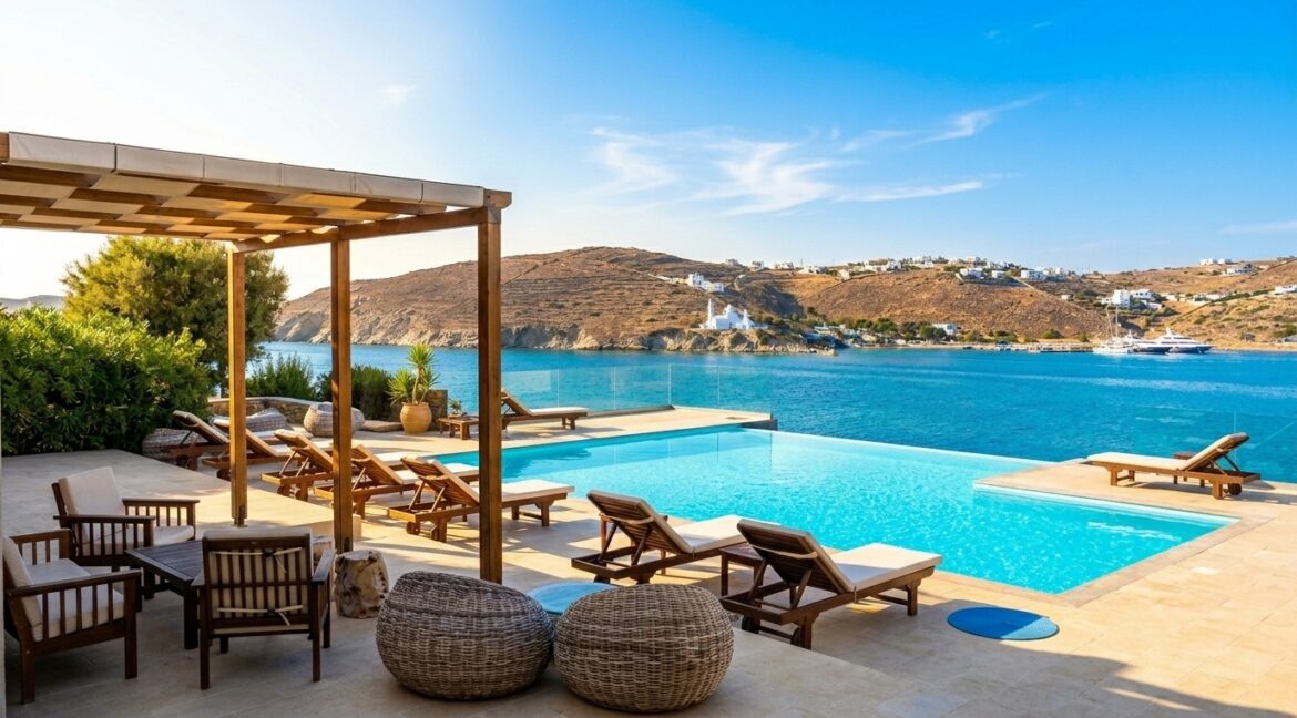 Seaside Hotel for Sale in Ios, Koumbara