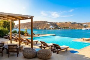 Seaside Hotel for Sale in Ios, Koumbara