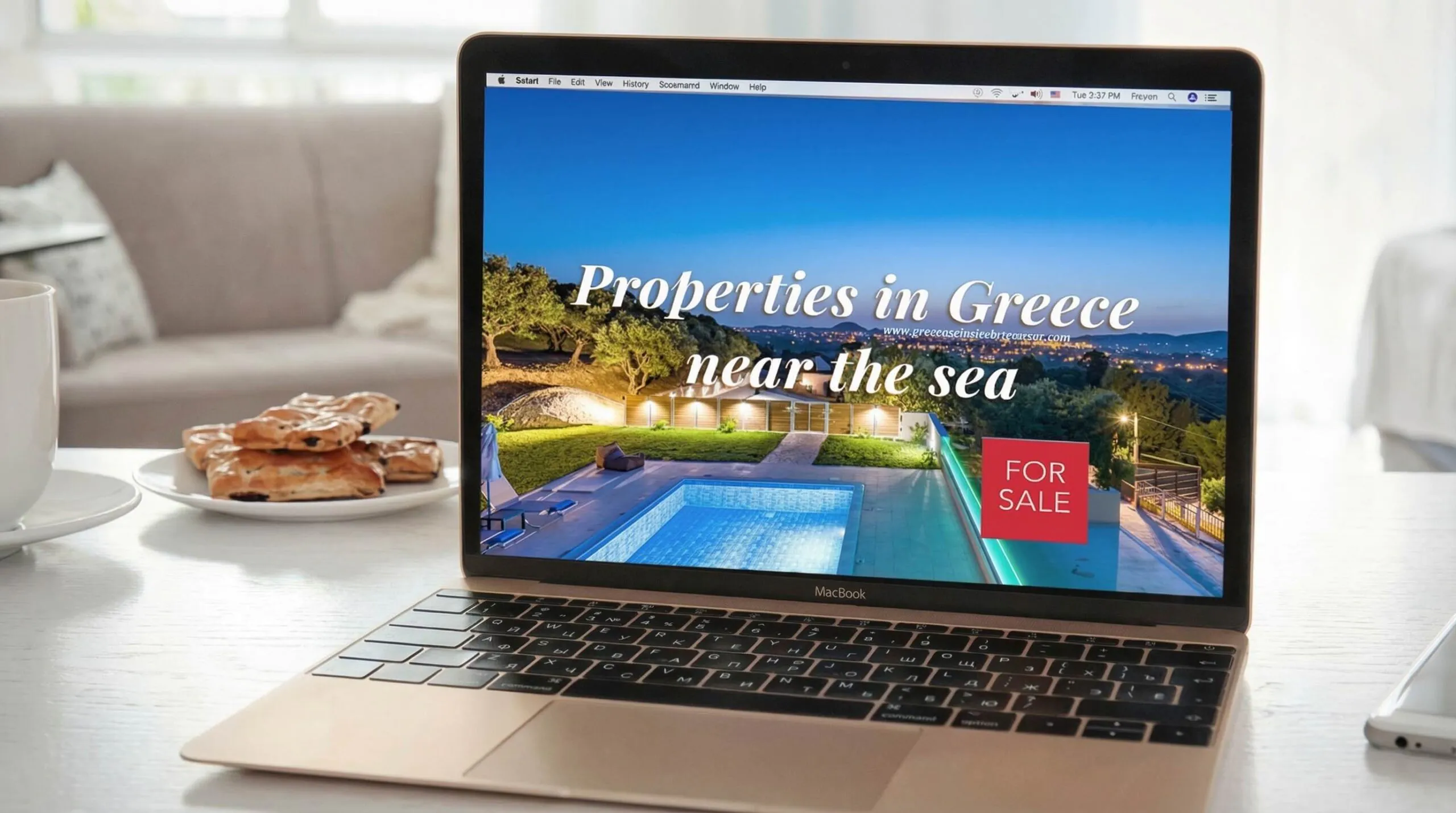 Greek Exclusive Properties – 200,000 Monthly Website Visits