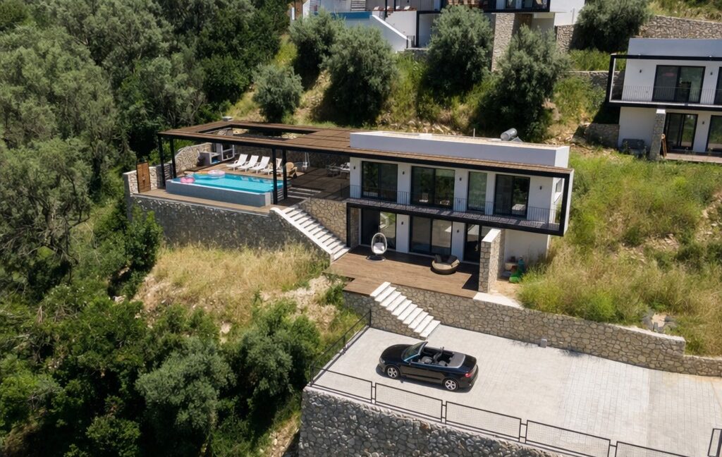Villa for Sale in Lefkada Overlooking Dessimi Bay