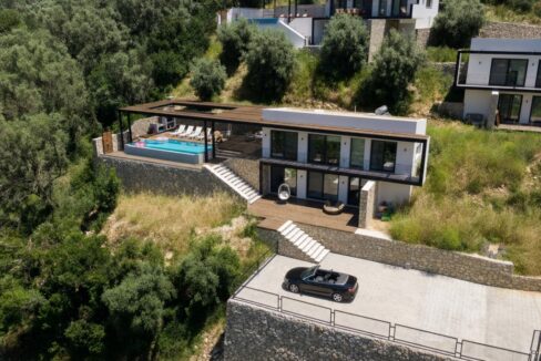 Villa for Sale in Lefkada Overlooking Dessimi Bay