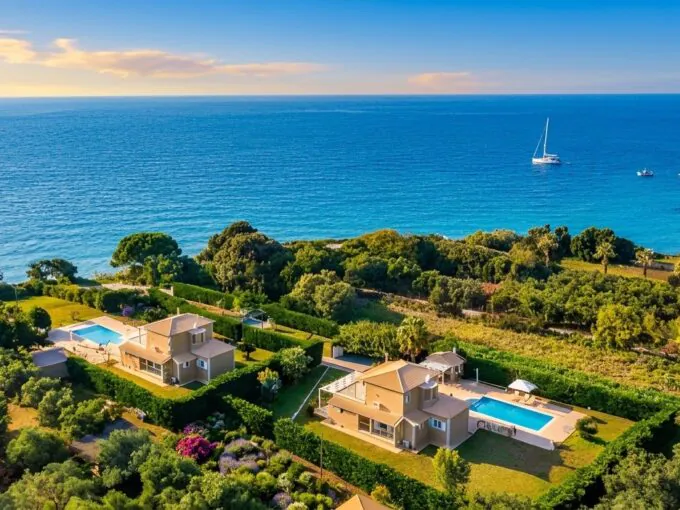 Villas for Sale Corfu Greece, Halikounas