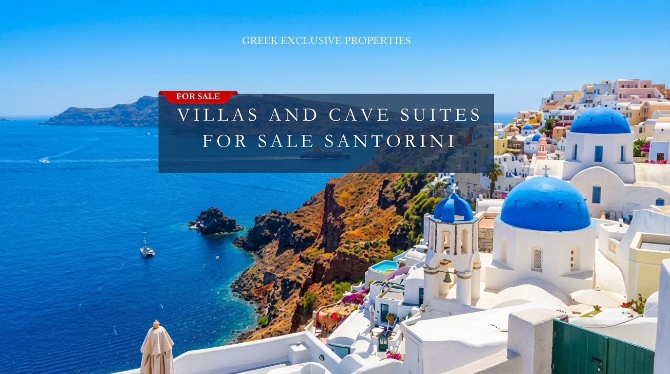 Villas in Santorini, Luxury Villas for sale Santorini Greece