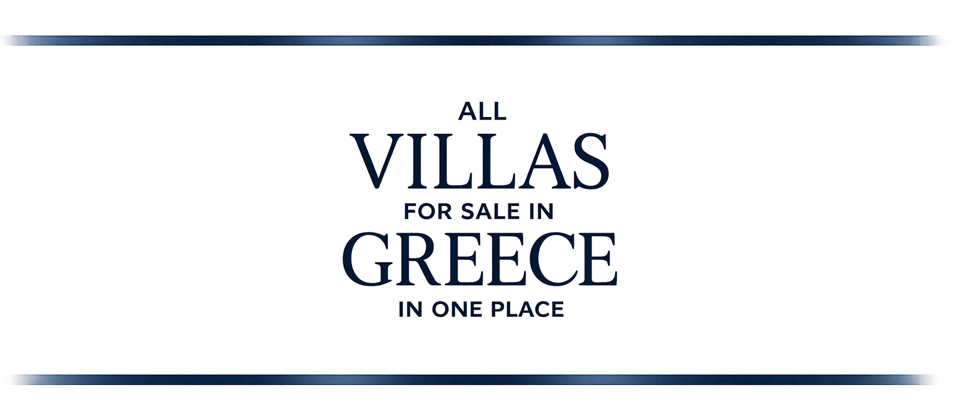 All Villas For Sale In Greece In One Place