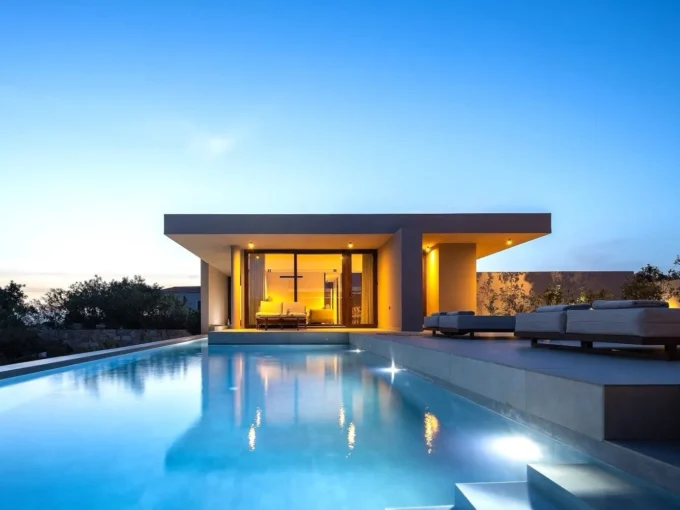 Buy a Sea View Villa in Crete, Chania Akrotiri