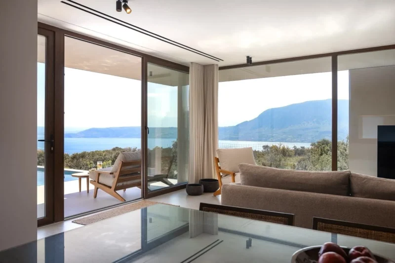 Buy a Sea View Villa in Crete, Chania Akrotiri