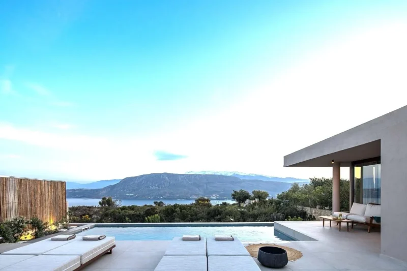 Buy a Sea View Villa in Crete, Chania Akrotiri