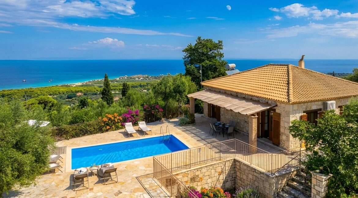 Coastal Villa for Sale in Zakynthos Vasilikos