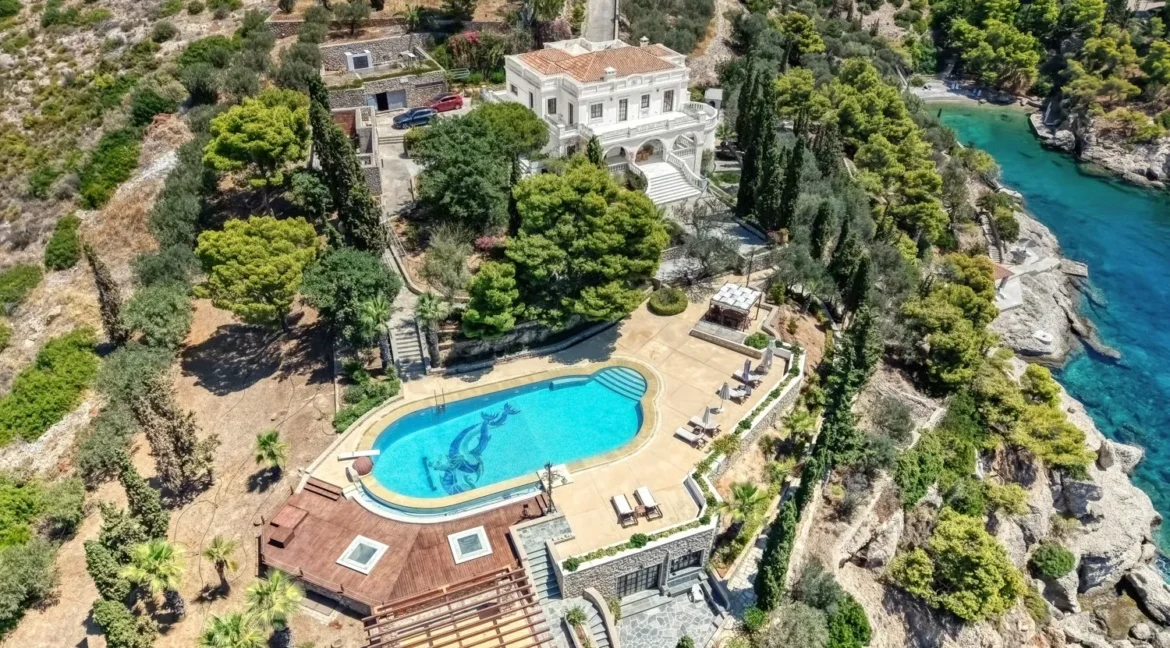 Seafront Private Property for Sale at Spetses island near Athens1