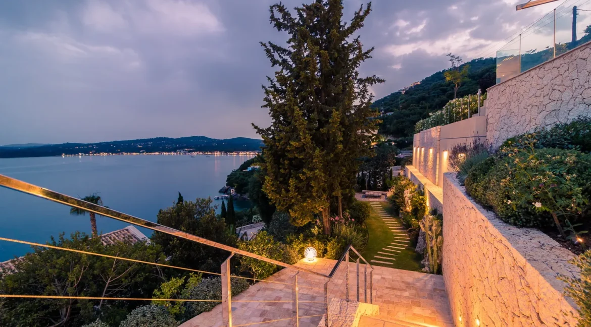2 Seafront Villas for sale in Barbati Corfu | with Private Beach and Jetty 11