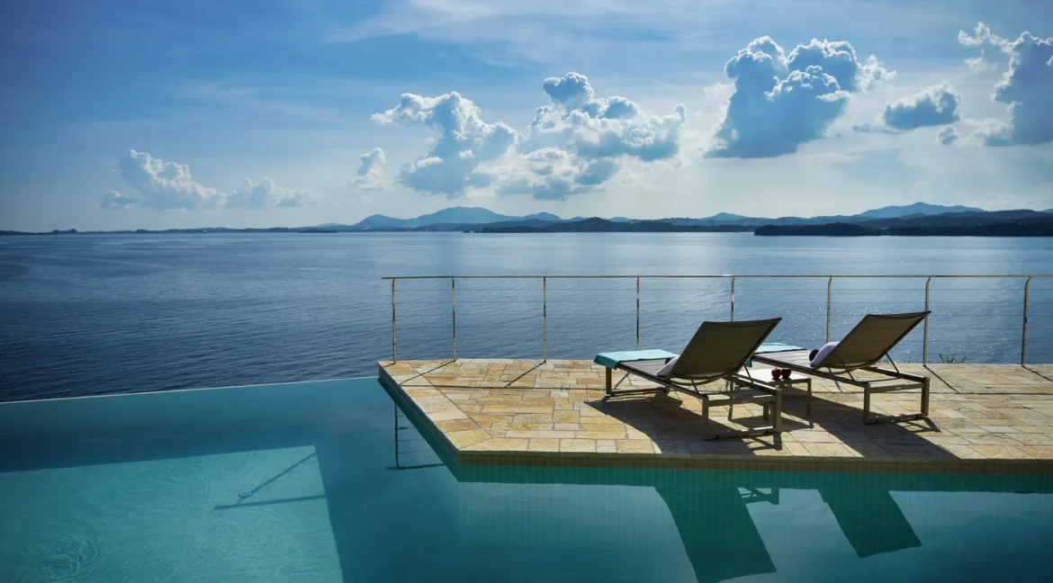 2 Seafront Villas for sale in Barbati Corfu | with Private Beach and Jetty 18