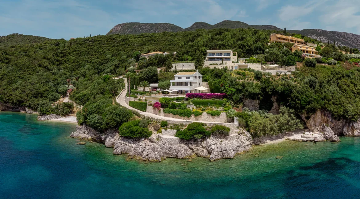 2 Seafront Villas for sale in Barbati Corfu | with Private Beach and Jetty 19