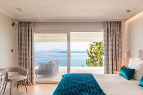 2 Seafront Villas for sale in Barbati Corfu | with Private Beach and Jetty 2