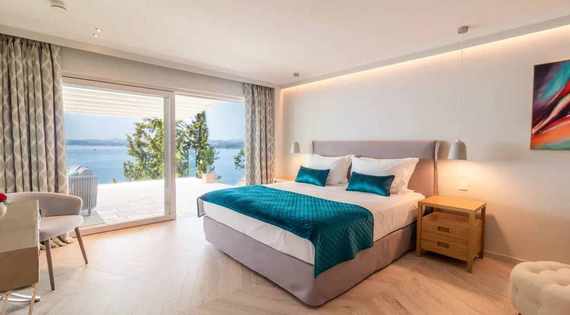 2 Seafront Villas for sale in Barbati Corfu | with Private Beach and Jetty 3
